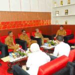 Wakil Wali Kota Tidore Kepulauan Ahmad Laiman Menerima Kunjungan Silaturahmi Kepala BPOM Provinsi Malut beserta jajaran